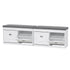 Artiss Shoe Bench Set of 2 – White, Flip Drawers, Padded Seat, 8‑Pair Storage