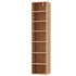 Artiss Bookshelf 7 Tiers MILO Pine