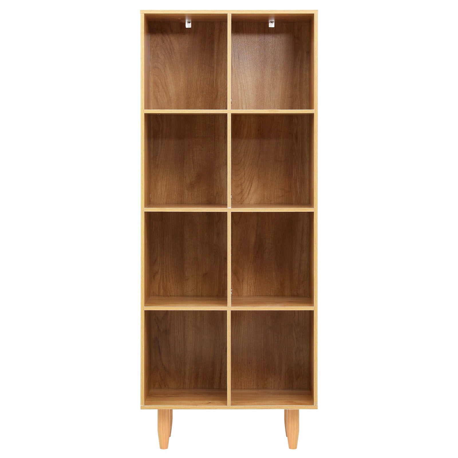 Artiss Bookshelf Bookcase 4 Tiers LEOR Pine