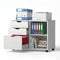 3 Drawer Mobile Filing Cabinet Printer Stand Cabinet Home Office Storage White