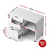 3 Drawer Mobile Filing Cabinet Printer Stand Cabinet Home Office Storage White