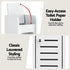 Artiss Bathroom Storage Cabinet 3-Tier Slim Toilet Paper Holder Organizer White