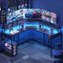 Artiss L-Shape Gaming Desk Computer Desks RGB LED Power Outlet 130cm Black