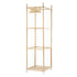 Stuffed Animal Storage Wooden Toy Holder with Wheels Soft Toy Storage Zoo Cage Stuffy Toy Storage Organizers with Elastic Cords for Playroom Bedroom Nursery