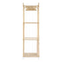 Stuffed Animal Storage Wooden Toy Holder with Wheels Soft Toy Storage Zoo Cage Stuffy Toy Storage Organizers with Elastic Cords for Playroom Bedroom Nursery