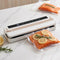 Food Vacuum Sealer Machine Fresh Storage Auto Seal Slide Cutter 6 Modes White