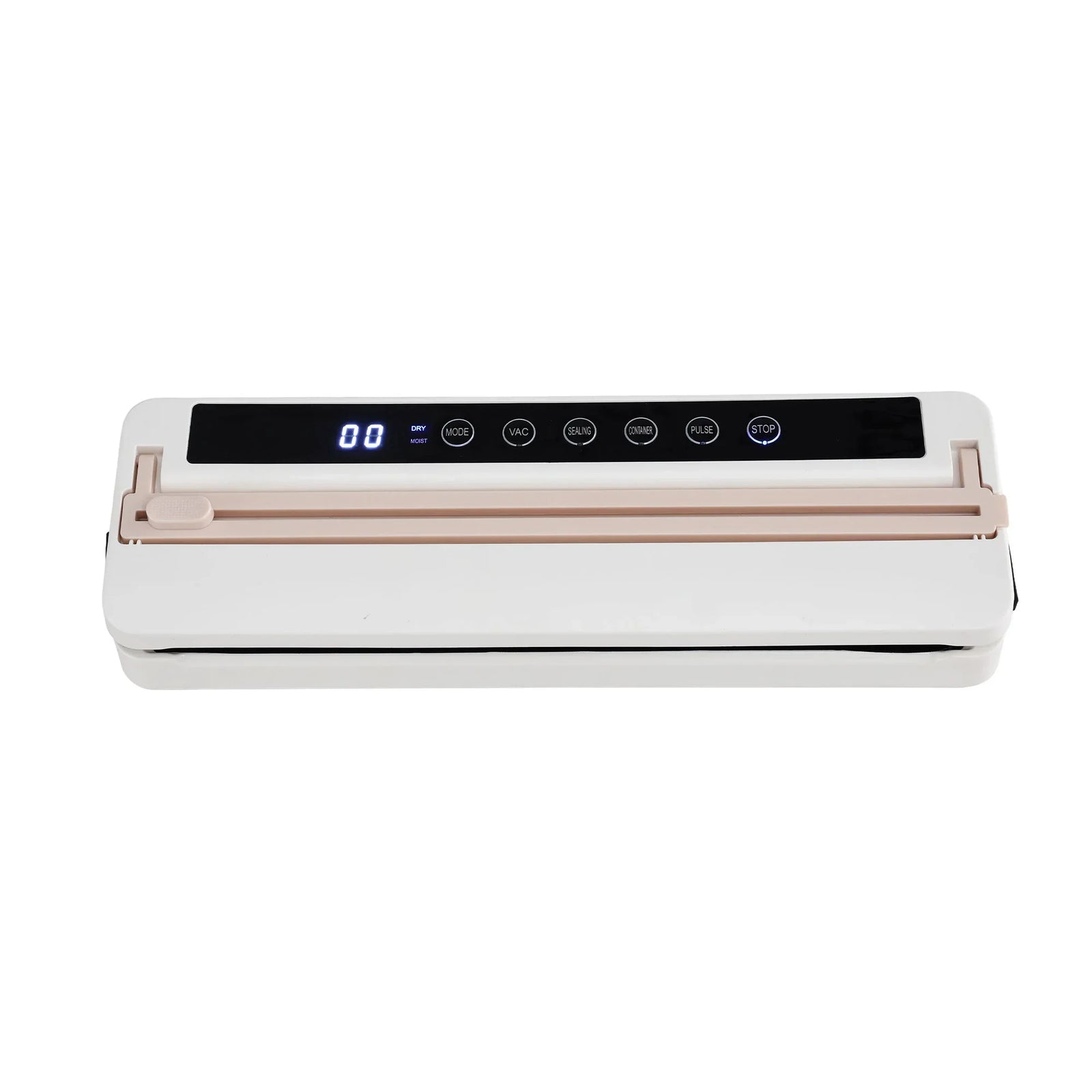Food Vacuum Sealer Machine Fresh Storage Auto Seal Slide Cutter 6 Modes White