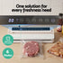 Food Vacuum Sealer Machine Fresh Storage Auto Seal Slide Cutter 6 Modes White