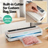 Food Vacuum Sealer Machine Fresh Storage Auto Seal Slide Cutter 6 Modes White