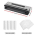 Devanti Food Vacuum Sealer Machine Sealing Cutter 4 Modes Storage Bags 4 Rolls