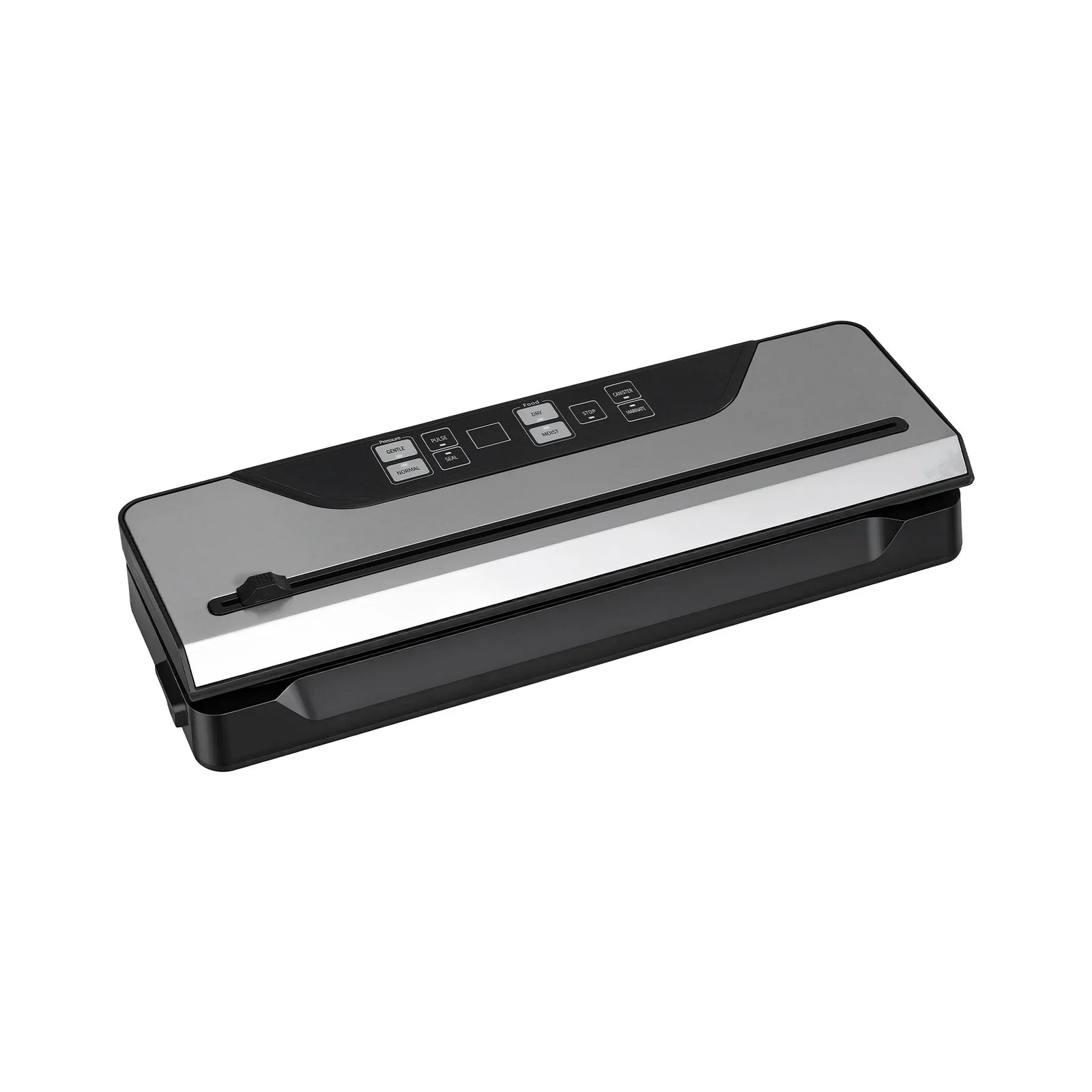 Food Vacuum Sealer Machine Auto Seal Slide Cutter 9 Modes Marinate Black