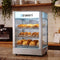 Devanti 850W Commercial Food Warmer, 3 Shelf Benchtop Display Cabinet 30-110°C