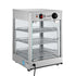 Devanti 850W Commercial Food Warmer, 3 Shelf Benchtop Display Cabinet 30-110°C