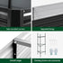 Green Fingers Raised Garden Bed 2 Pcs 210x90cm Planter Box Container Galvanised Metal Outdoor