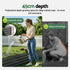 Green Fingers 2-in-1 Raised Garden Bed Kit 45cm Professional Depth Ergonomic 240cm Large Metal Planter Box | Easier Access Veggie Patch | Rust-Proof Galvanised Steel with Safe Rounded Corners & Gloves