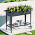 Green Fingers Garden Bed Elevated 100X40X80cm Planter Box Raised Container Herb