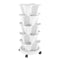 Green Fingers Garden Bed 5 Tier Vertical Garden Strawberry Stackable Planters Herbs Petunias