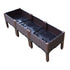 Garden Bed 120x40x36cm PP Planter Box Raised Container Growing Herb