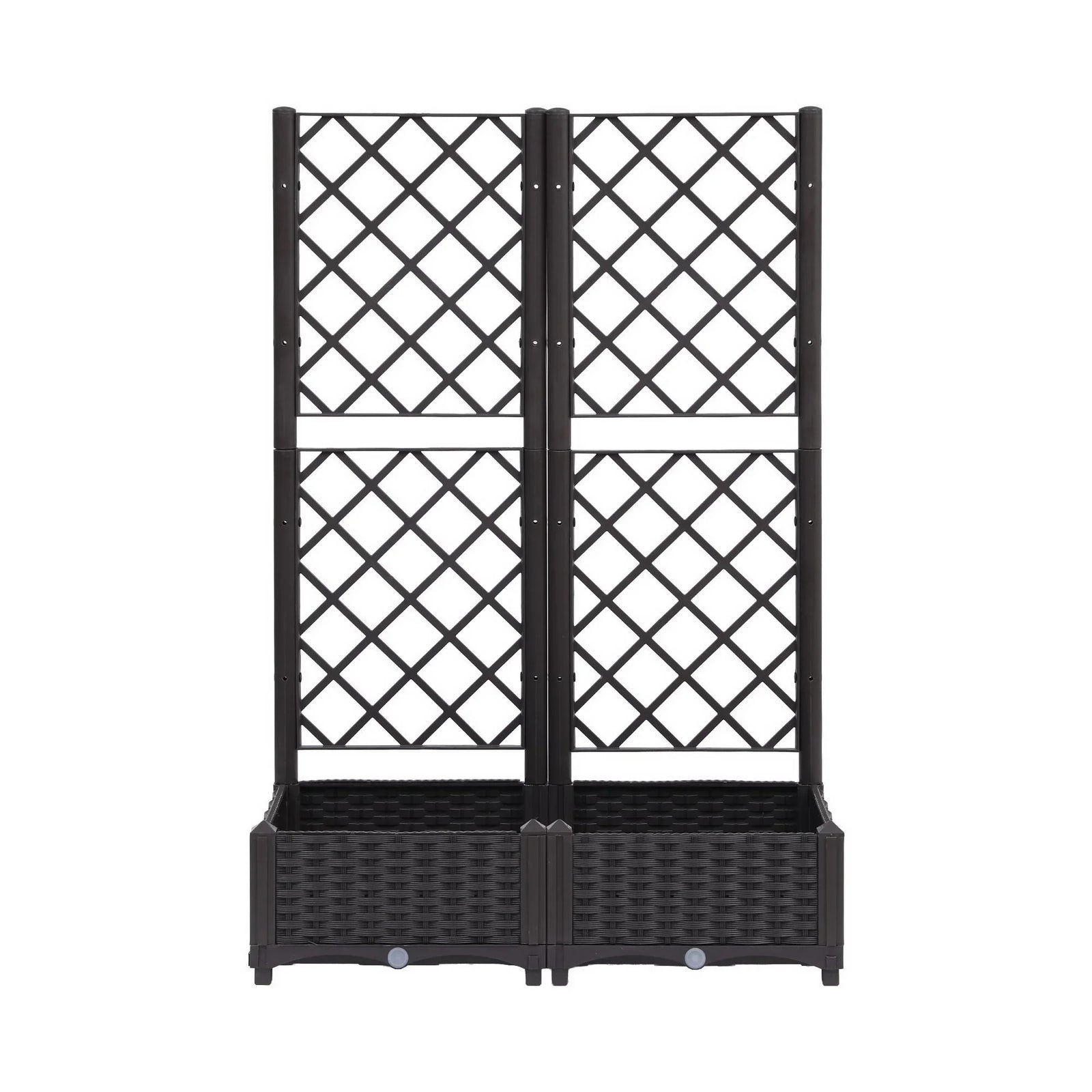 Raised Garden Bed Vertical Planter Self Watering Large Elevated Veggie Box 80x40x122cm
