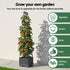 Self Watering Planter with Trellis Adjustable Height Modular Tomato Box 4 Layer 140cm