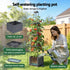 Self Watering Planter with Trellis Adjustable Height Modular Tomato Box 4 Layer 140cm