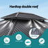 Gazebo 3x3.65m Canopy Outdoor Steel Frame Patio Tent Curtains Marquee Grey