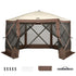 Gazebo Pop Up Tent 3.6x3.6m Outdoor Marquee Camping Screen w/Curtain Net