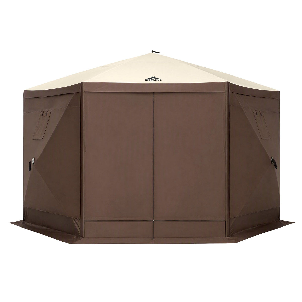 Gazebo Pop Up Tent 3.6x3.6m Outdoor Marquee Camping Screen w/Curtain Net