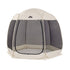 Instahut Pop Up Gazebo Screen Tent 2.8x1.35m 6 Person Hexagon Mesh Beige