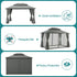 Instahut 3x4m Gazebo with Curtains and Mosquito Mesh, Outdoor Patio Tent