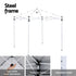 Gazebo 2x2m Outdoor Patio Garden Marquee Shade w/ Base Pods Black