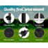 3x3m Pop Up Gazebo Heavy Duty 500D Steel Frame with Base Weights Black