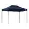 Instahut Gazebo Pop Up Marquee 3x4.5m Folding Tent Camping 500D Oxford Navy