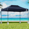Gazebo Pop Up 3x4.5m w/Base Podx4 Marquee Folding Outdoor Wedding Camping Tent Shade Canopy Navy