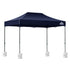 Gazebo Pop Up 3x4.5m w/Base Podx4 Marquee Folding Outdoor Wedding Camping Tent Shade Canopy Navy
