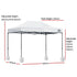 3x4.5m Pop Up Gazebo Canopy Tent White with 4 Weighted Base Pods