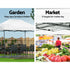 3x4.5m Pop Up Gazebo Canopy Tent White with 4 Weighted Base Pods