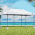 3x6m Heavy Duty Gazebo Canopy Tent with Base Weights 500D Oxford