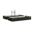 4x Garden Bed 210x90x30cm LED Plant Stand Box Galvanise