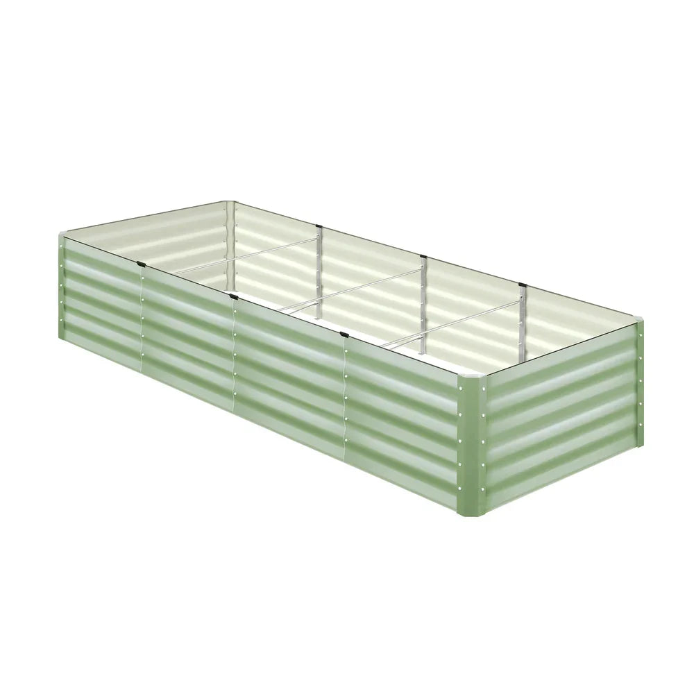 Garden Bed 240x80x45CM Raised Container Planter Box Green