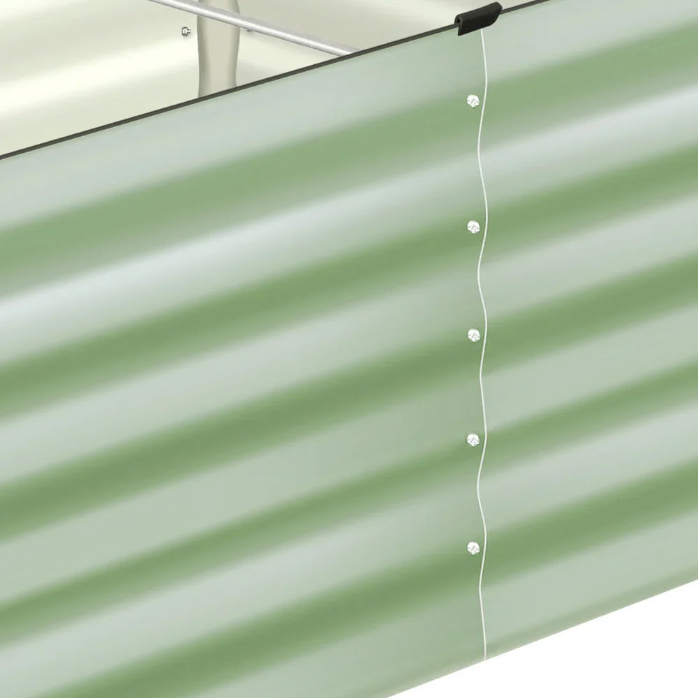 Garden Bed 320x80x45CM Raised Container Planter Box Green