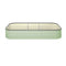 9‑in‑1 Modular Galvanised Steel Garden Bed – Aluminium Green 40cm High