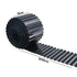 Livsip Garden Edging 20mx15cm Lawn Edge Border Fence Steel Black