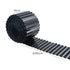 Livsip Garden Edging 20mx15cm Lawn Edge Border Fence Steel Black