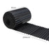 Livsip Garden Edging 20mx30cm Lawn Edge Border Fence Steel Black