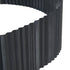 Livsip Garden Edging 20mx30cm Lawn Edge Border Fence Steel Black