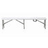 Gardeon 180cm Folding Garden Bench Portable Trestle Seat HDPE Fold In Half White