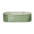 4x Garden Bed 160x80x42cm Planter Box Raised Container Galvanised Green