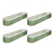 Livsip 4x Garden Bed 320x80x42cm Planter Box Raised Container Galvanised Green