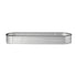 Livsip Garden Bed Oval Galvanised Steel Container 320x80x42cm Silver